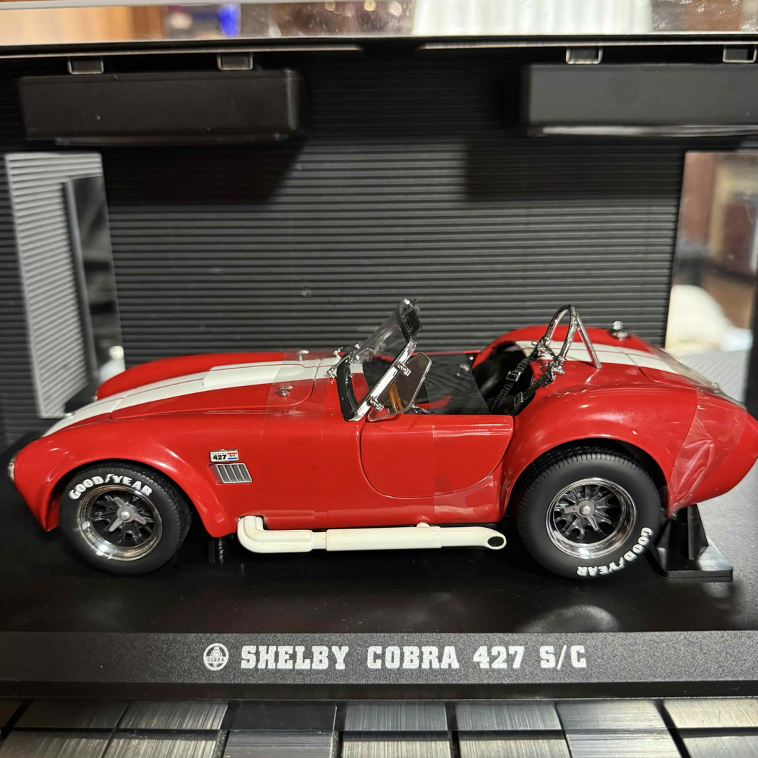 京商 - 絶版未展示品 京商 1/18 シェルビー コブラ 427 S/C レーシング