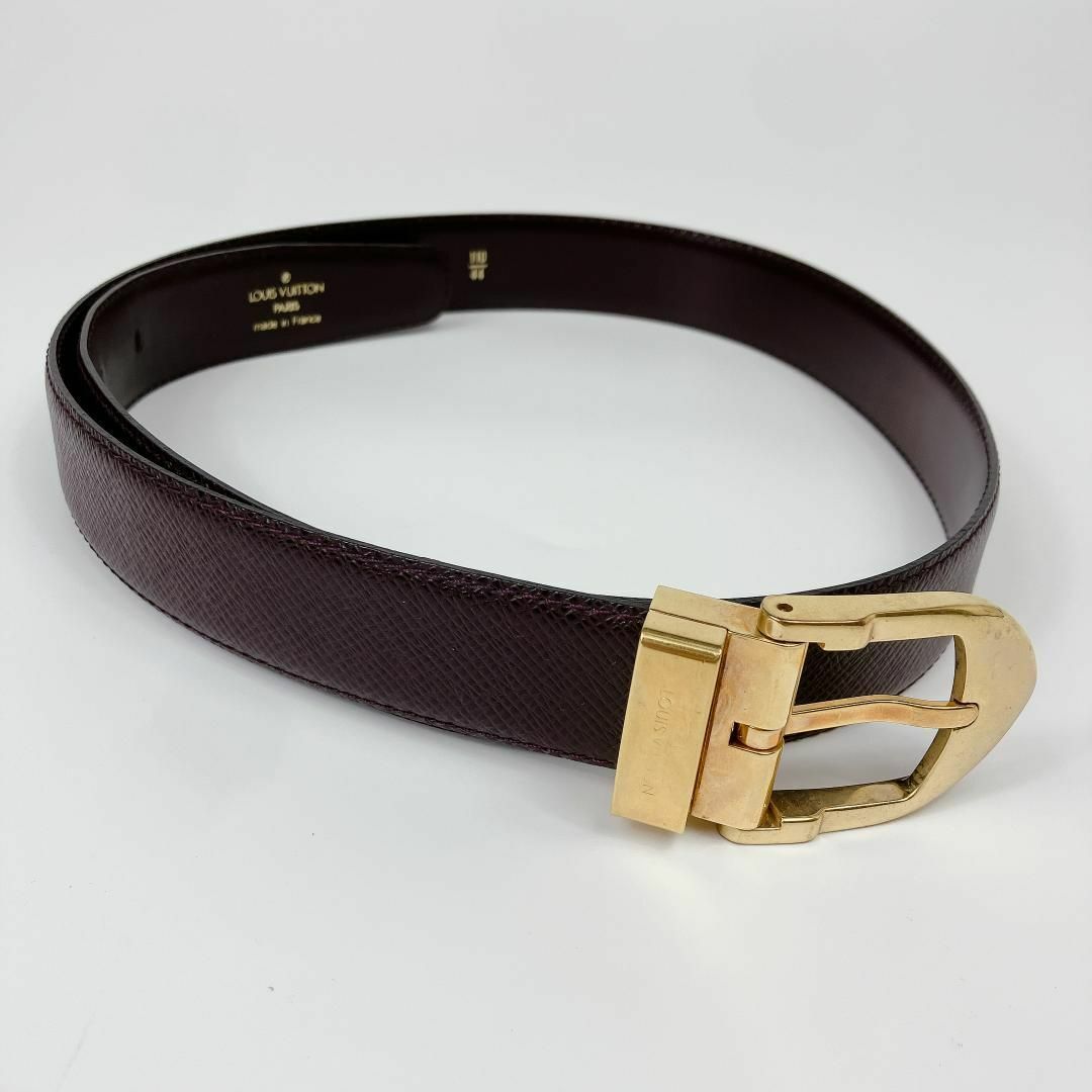 ルイヴィトン LOUIS VUITTON タイガ サンチュール クラシックベルト