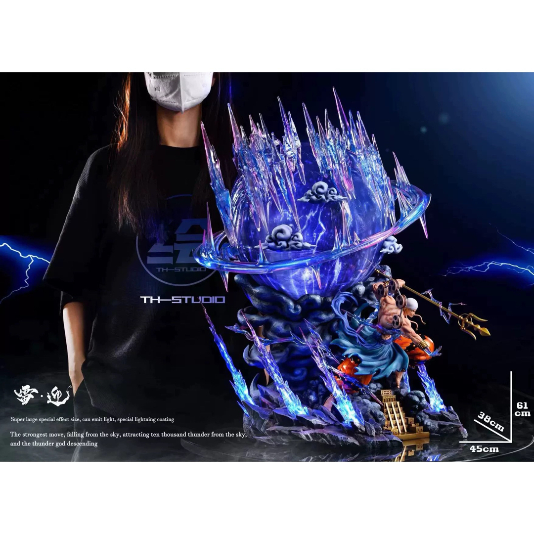 ONEPIECE エネル 雷迎 スタチュー ガレージキット フィギュアの通販 by