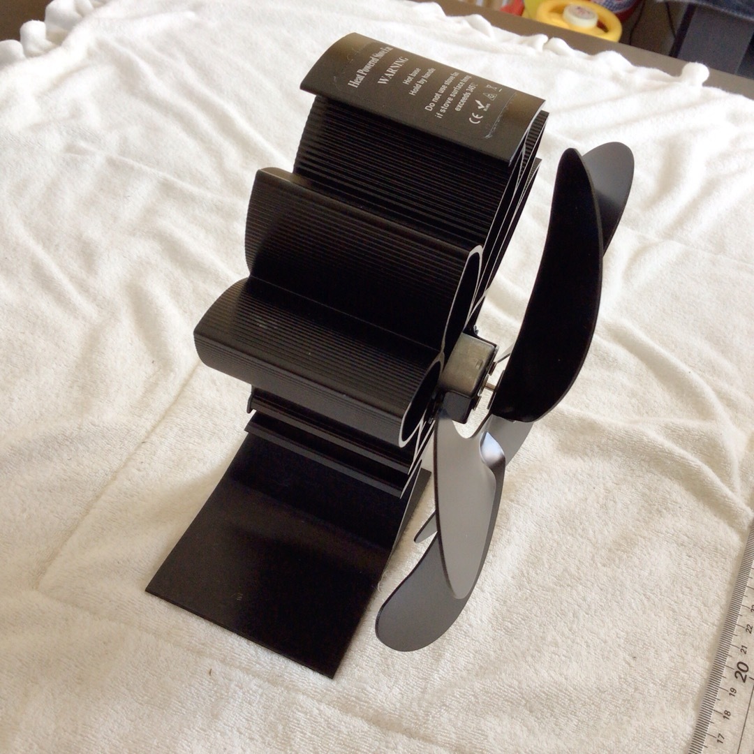 暖房用送風機 暖炉 ブラック 送風ファン 卓上扇風機 高温耐性 の通販