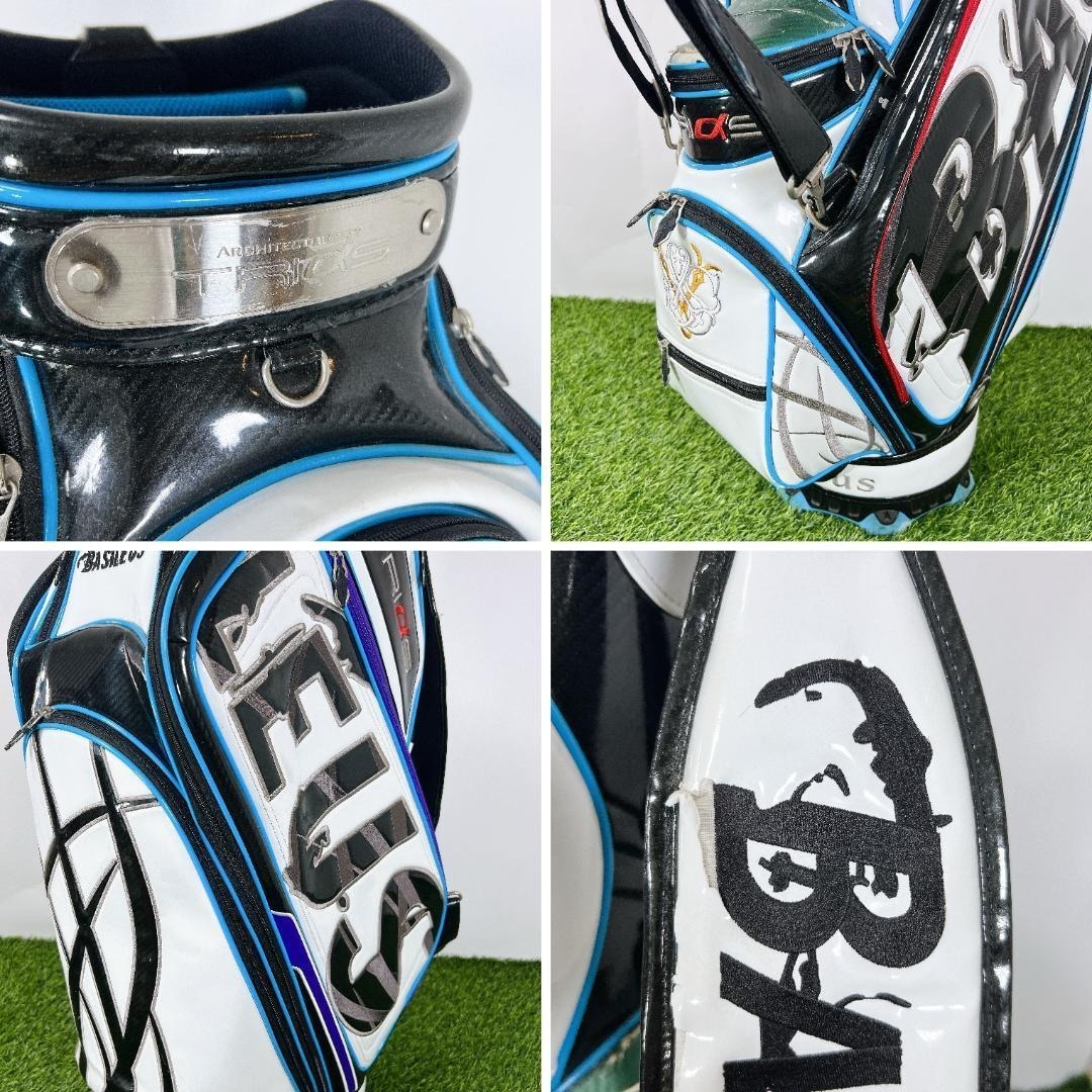 BASILEUS バシレウス 限定 エナメル ゴルフバッグ キャディバッグの