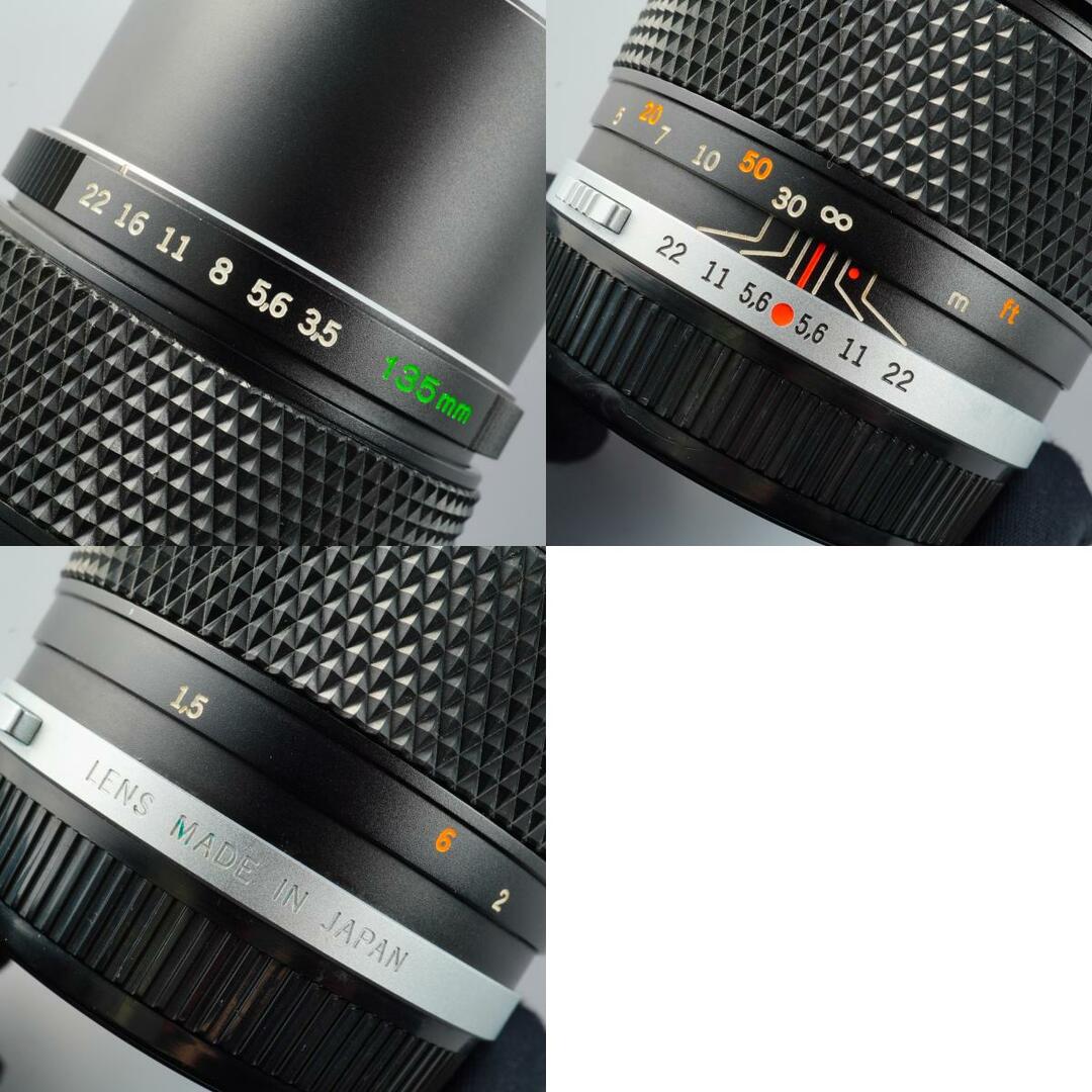 OLYMPUS - OLYMPUS オリンパス OM-SYSTEM E.ZUIKO 135mm F/3.5 単焦点