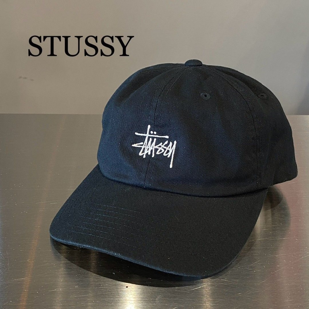 STUSSY - 『STUSSY』ステューシー ロゴ刺繍キャップの通販 by AKINO