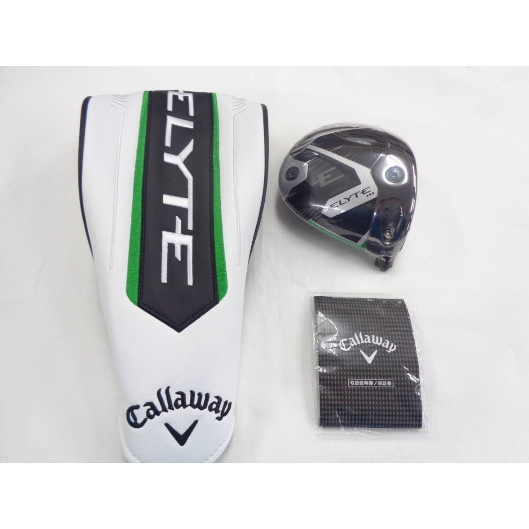 未使用ELYTE トリプルダイヤモンド 9.0度 ドライバー ヘッド☆日本正規品