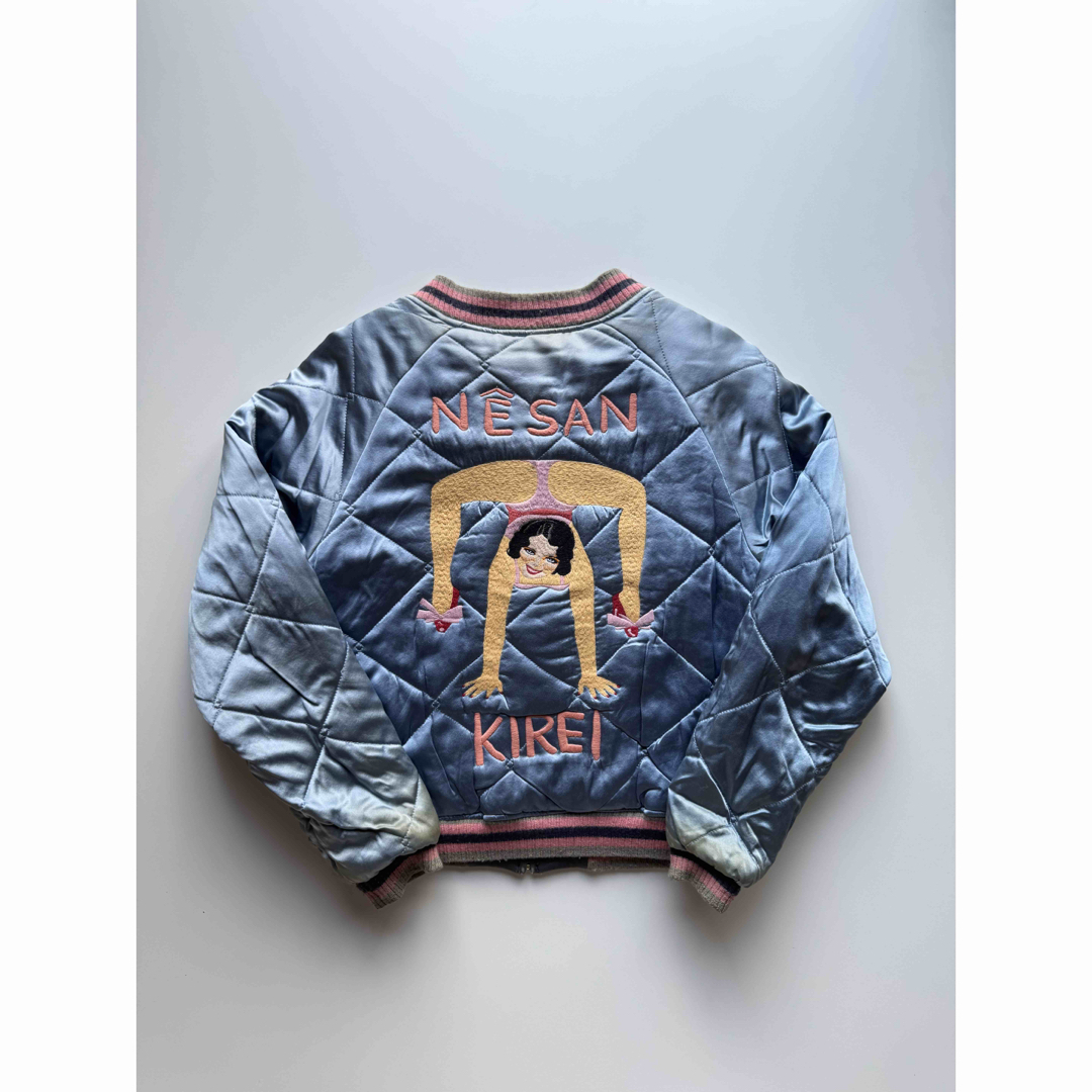 EVISU - ヴィンテージ☆evisu山根エヴィスnesan刺繍スカジャン