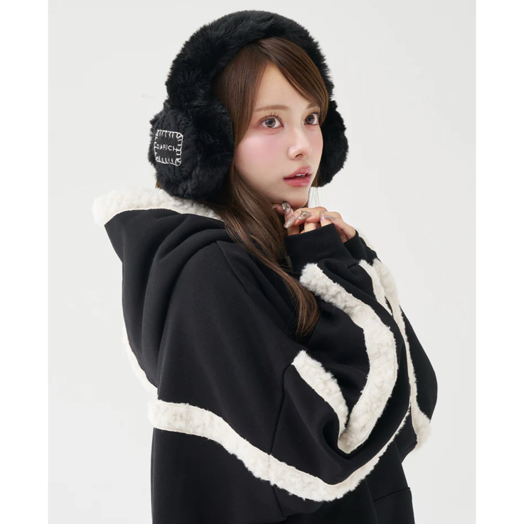 Darich - Darich♡ ダブルファブリックイヤーマフラーの通販 by yume's