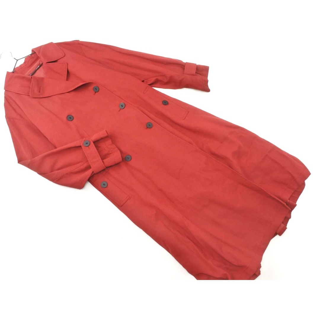 CHANEL 2020 ツイード 異素材 ステンカラーコート カーキ 36