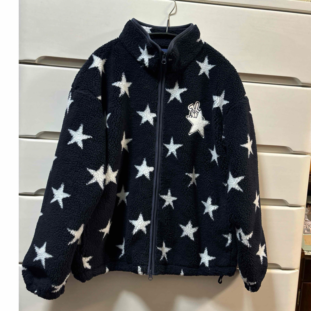 JACK BUNNY!! - ジャックバニー ドラえもん星柄先染めボアジャケット