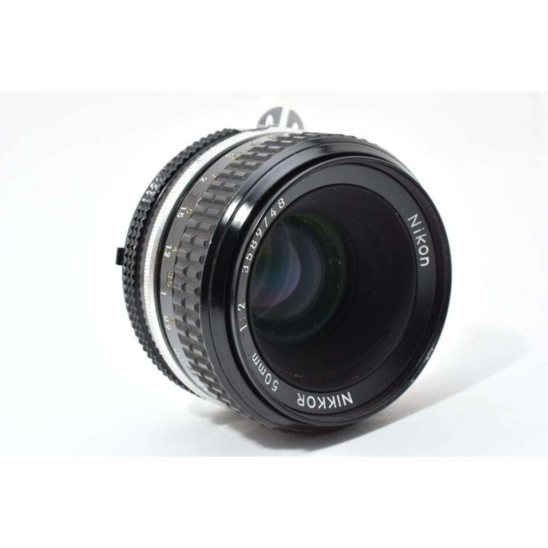 Nikon ニコン AI Nikkor 50mm F2 レンズ フィルムカメラ
