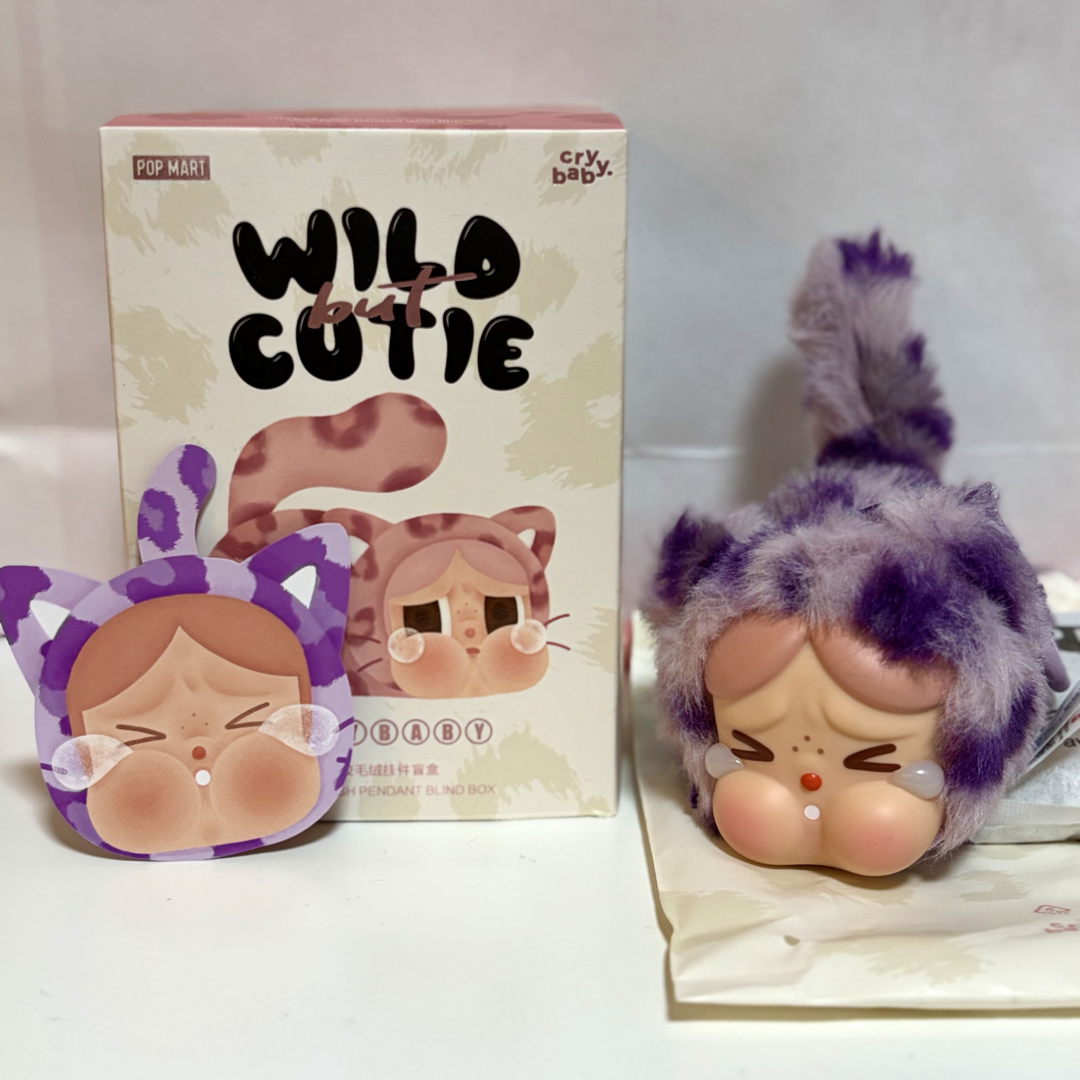 CRY BABY! - ☆POPMART☆クライベイビー ワイルドキューティー 猫