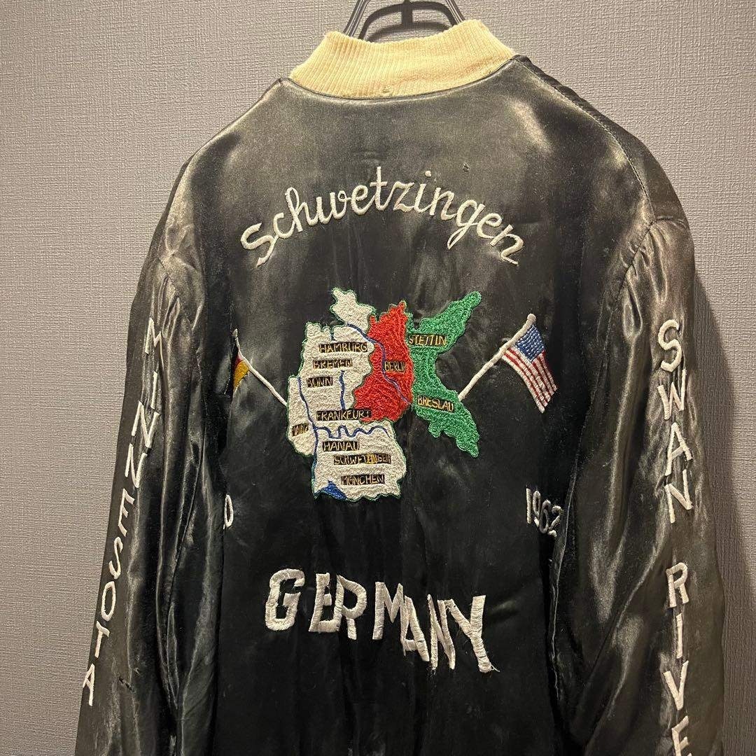 50s germany スーベニアジャケット スカジャンの通販 by swallow shop