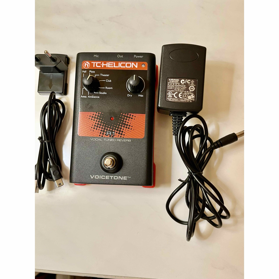 ボーカル用コンパクトエフェクター リバーブVoiceTone R1 ユーズド美品