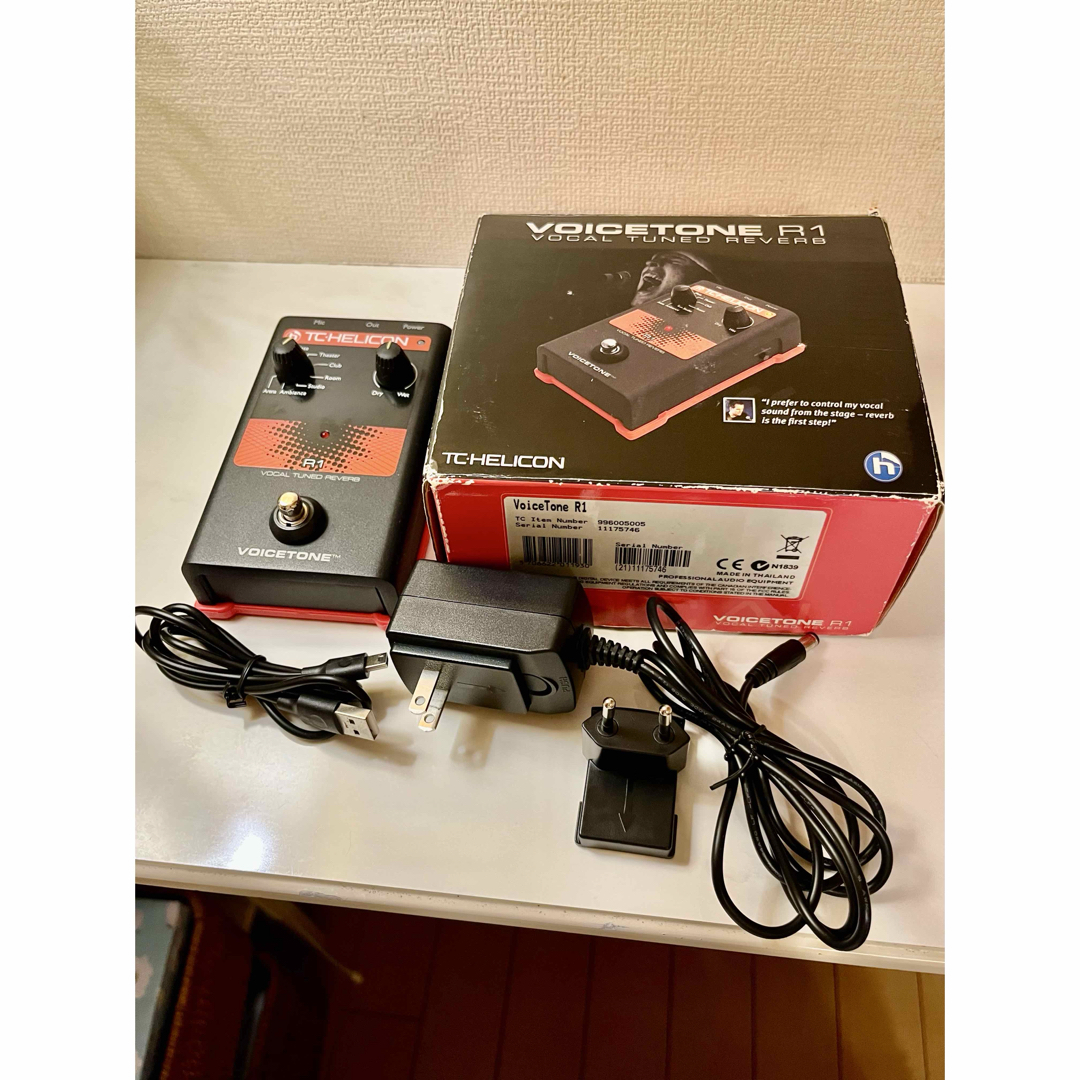 ボーカル用コンパクトエフェクター リバーブVoiceTone R1 ユーズド美品