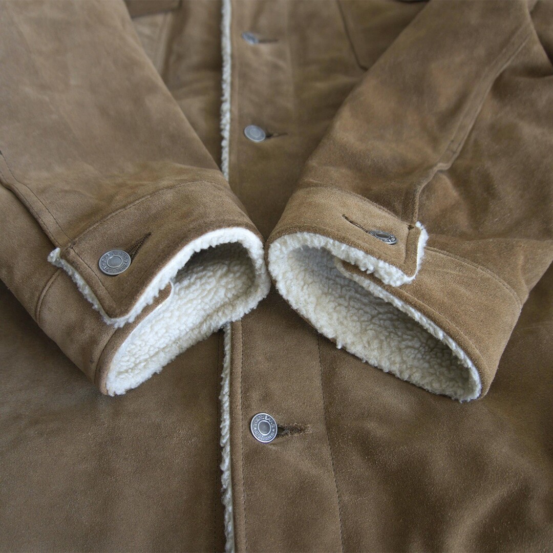 GAP - 【美品】OLD GAP【スエード レザー ボアジャケット】 XL