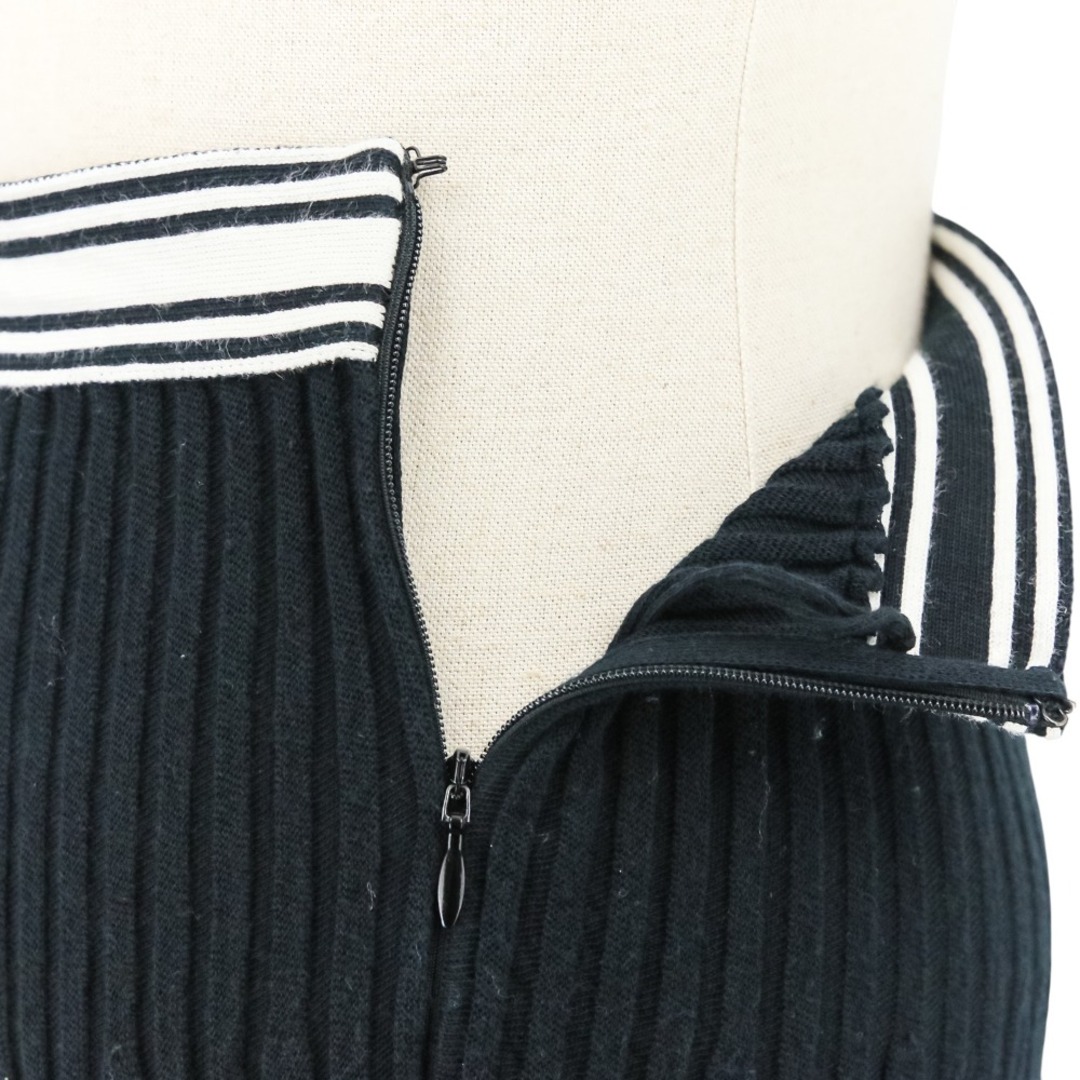 CHANEL - 美品 CHANEL シャネル ロゴ ニットスカート P61019 サイズ34