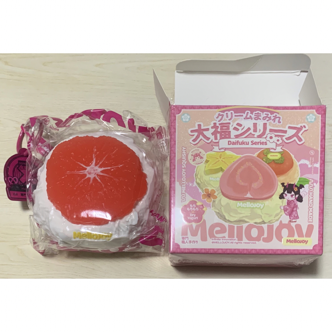 メロジョイ スクイーズ クリームまみれ大福 グレープフルーツ 未使用の