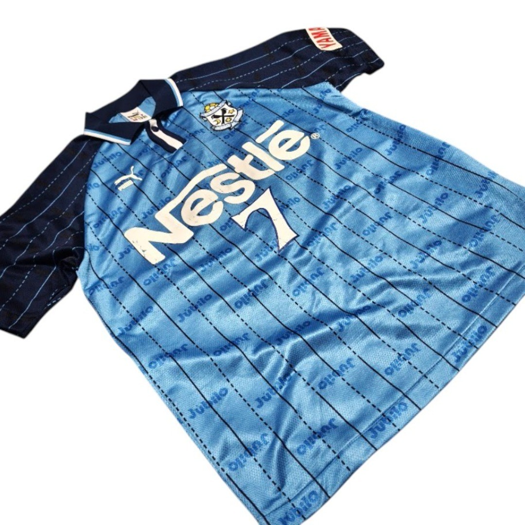 PUMA - 90s 1999年 ジュビロ磐田 ホーム ユニフォーム 名波浩 7 の