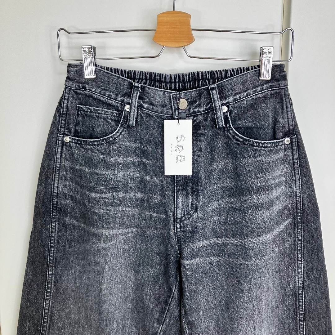 シーニューヨーク Elena Denim Baggy Pants Black 0