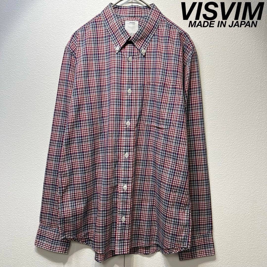 VISVIM - 希少 美品 VISVIM チェック デザイン ボタンダウン 長袖