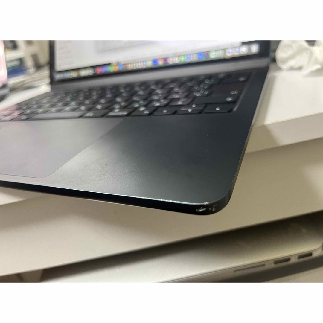 Apple - MacBookAirM2 13インチ2022 512GB【キーボード凹み動作可】の
