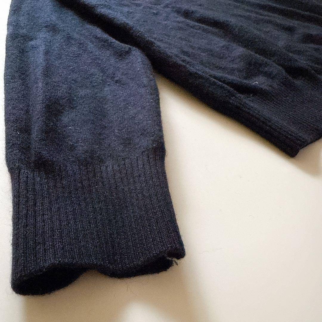 PEARLY GATES - カシミヤ混✨パーリーゲイツ クルーネックウールニット