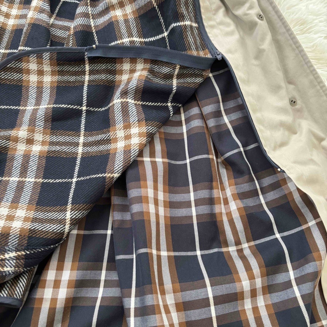 BURBERRY - バーバリー ノバチェック ステンカラーコート ライナー7 S