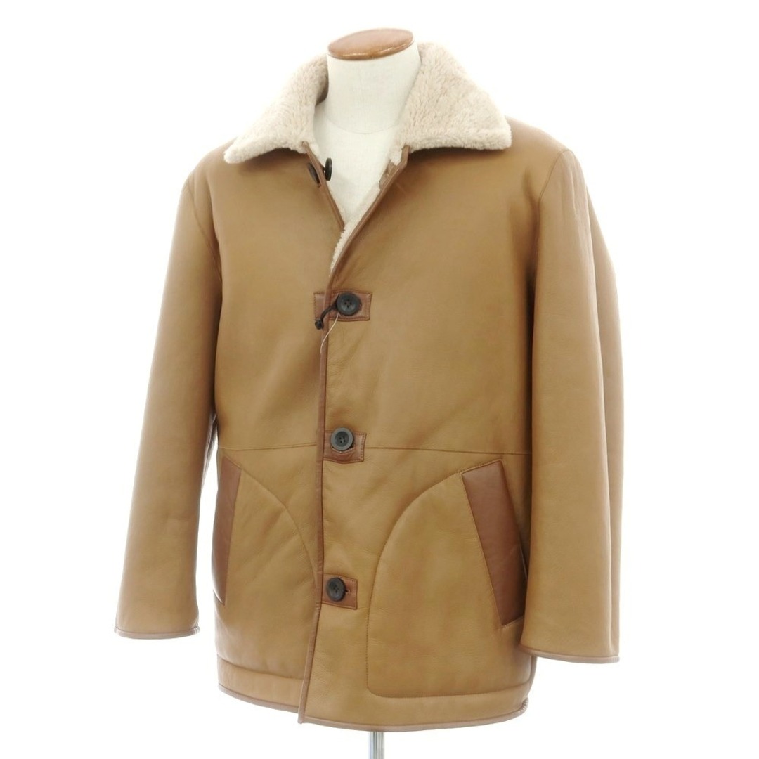 新品】アルマ ARMA ALINO リバーシブル ムートンラムレザー ブルゾン