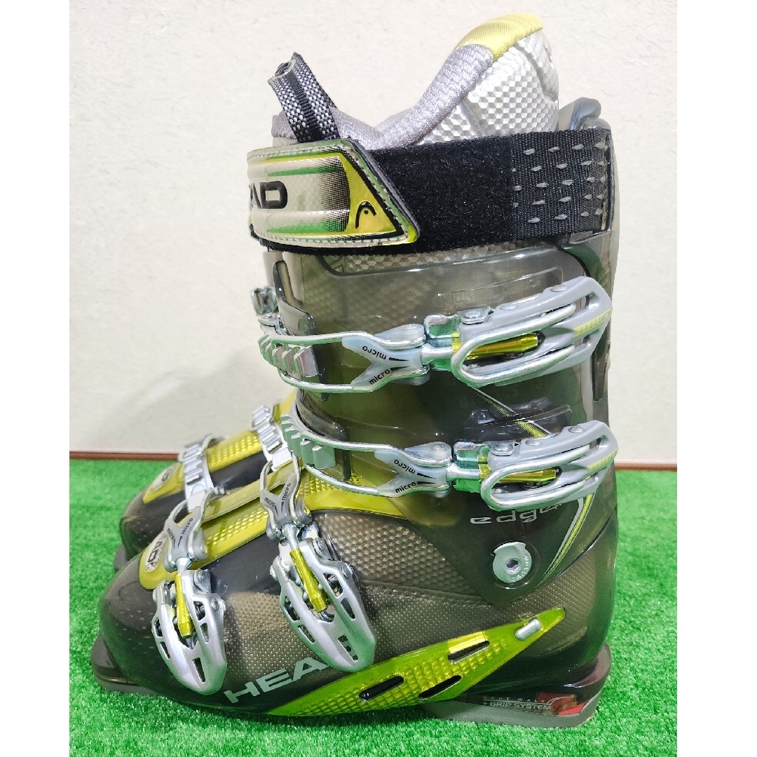 HEAD - HEAD edge 11 クリアー/イエロー 25.0-25.5 スキーブーツの通販