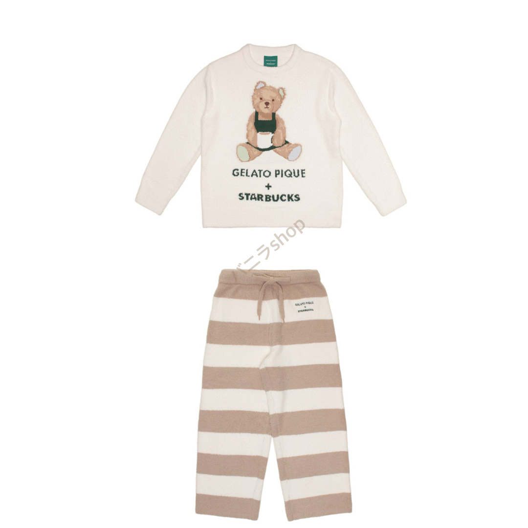 gelato pique - スターバックス ジェラートピケ プルオーバー&ロング