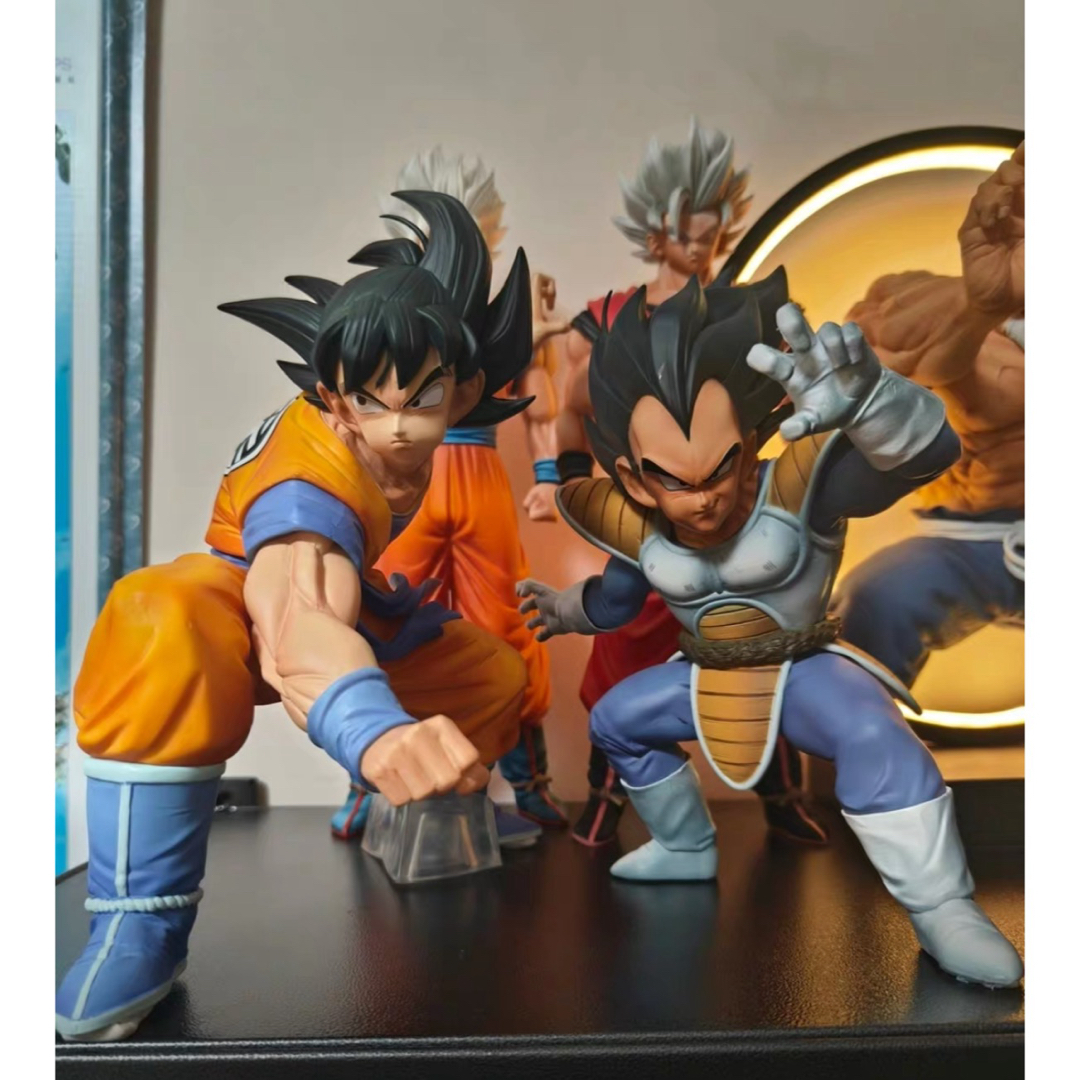 ドラゴンボール フィギュア 孫悟空 ベジータ PVC製品 ガレージキットの