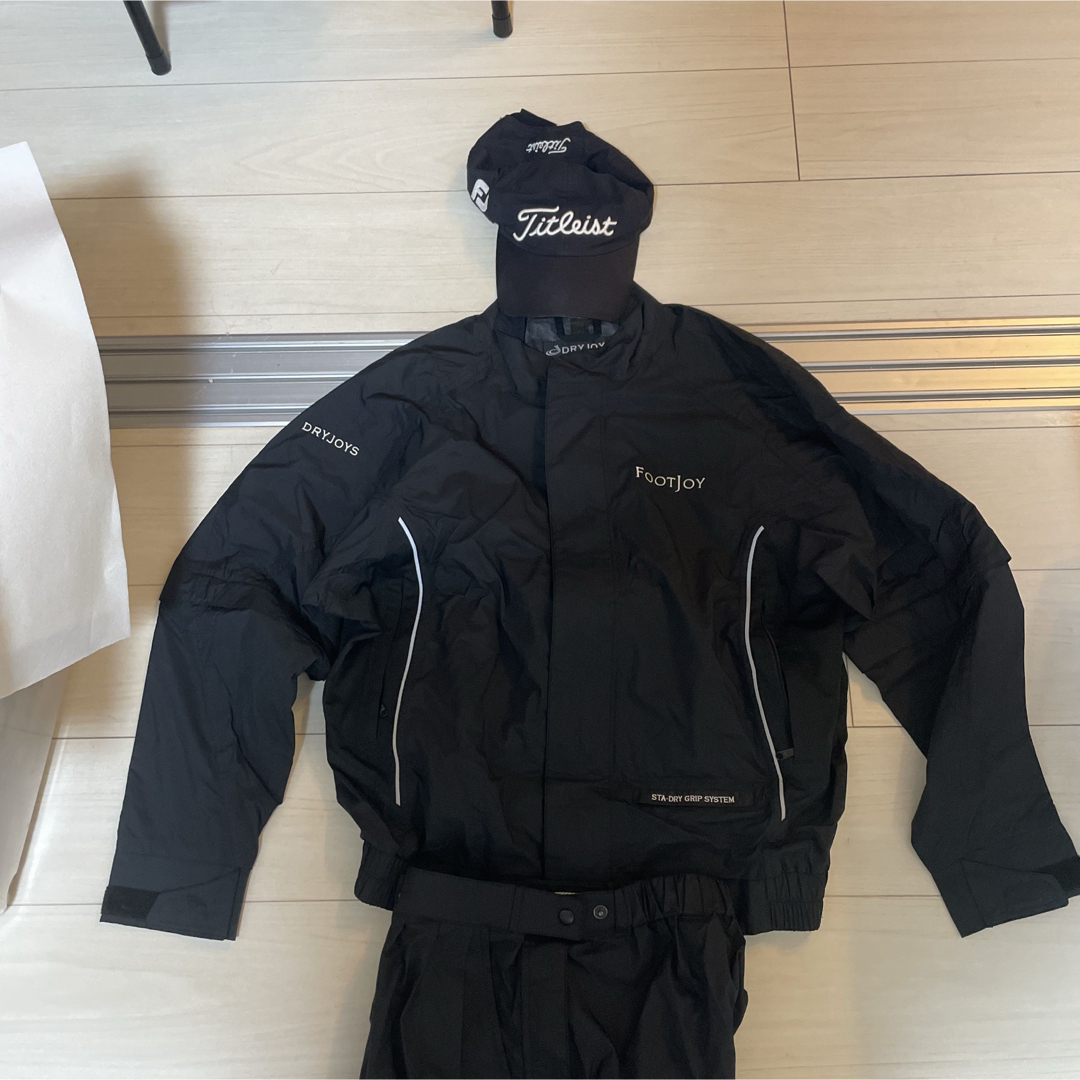 FootJoy ブラック レインウェアセット