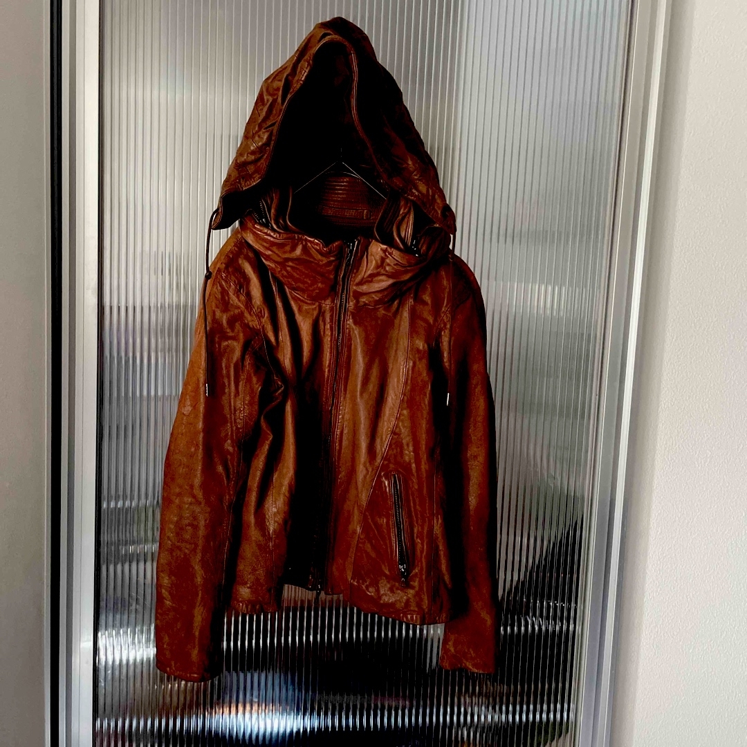 goa - レザージャケットの通販 by kou｜ゴアならラクマ