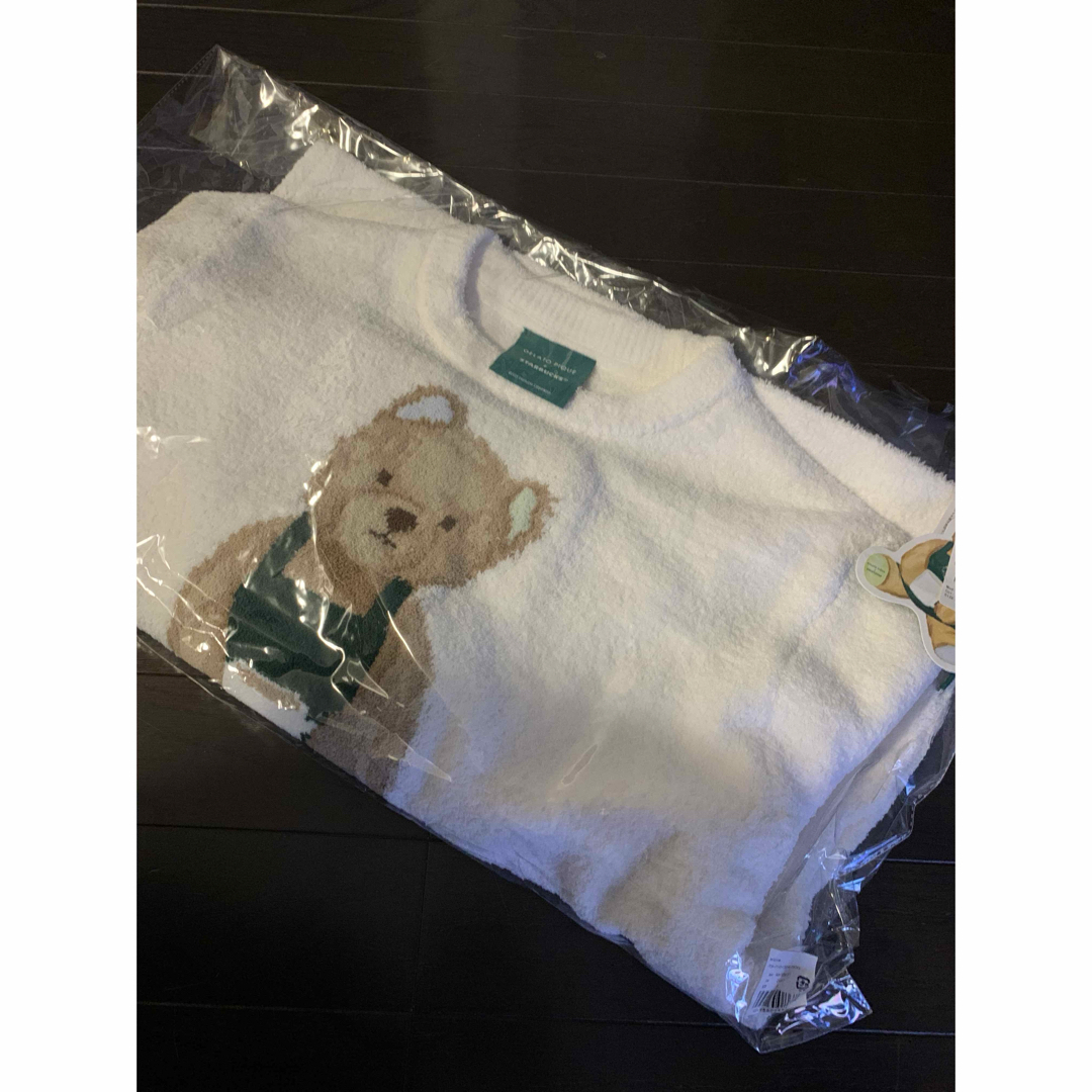 gelato pique - ジェラートピケ スタバコラクマ刺繍フワフワルーム