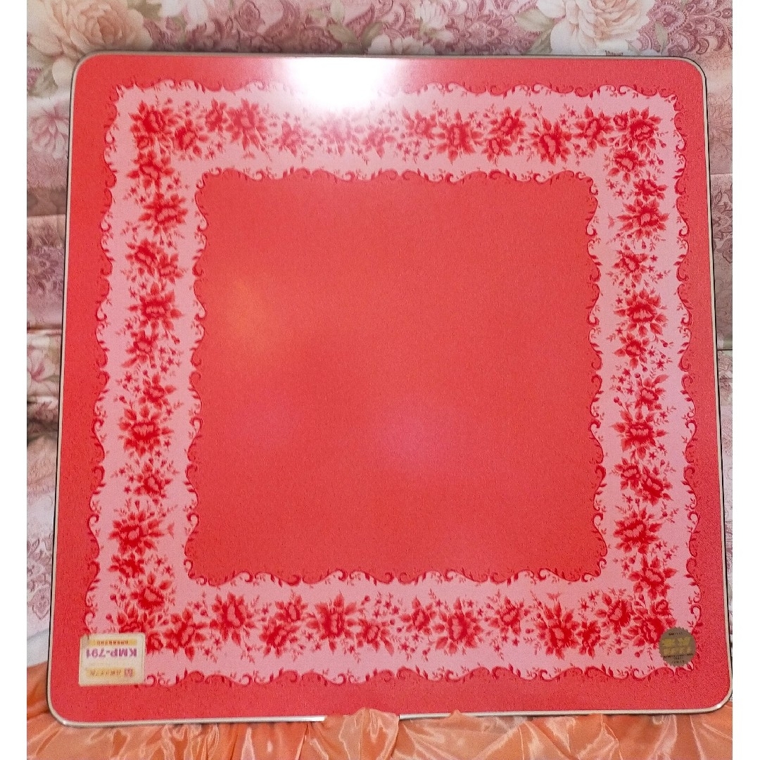 昭和レトロ こたつ 花柄天板 レトロポップ 年代物 ヴィンテージの通販