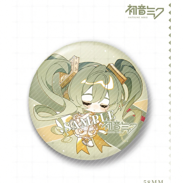 初音ミク 缶バッジ 10個セット 58mm 雪ミク マジカルミライ 桜ミク の