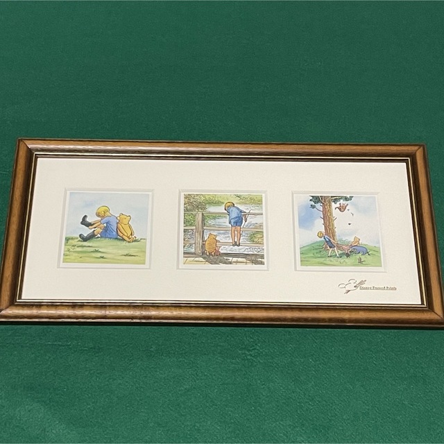 くまのプーさん - ディズニー プーさん クラシックプー イラスト 絵画