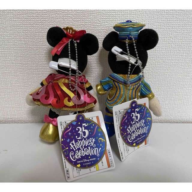 Disney - ☆美品☆ディズニーリゾート☆35周年☆ぬいぐるみバッジの