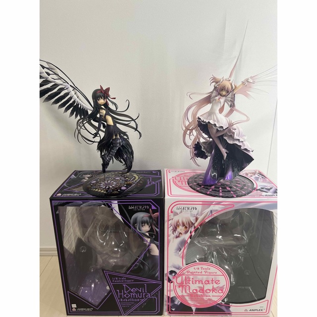 悪魔ほむら アルティメットまどか ANIPLEX 1/8 フィギュア 2体セットの