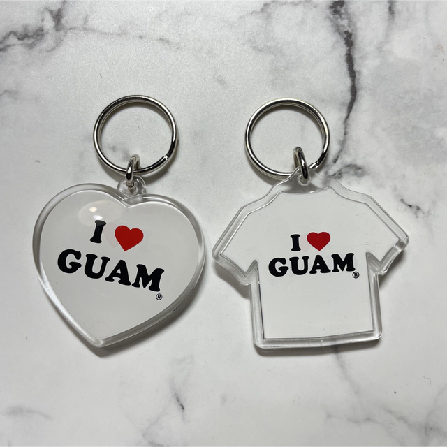 アイラブグアム I♡ Guam キーホルダー の通販 by a-cream ｜ラクマ