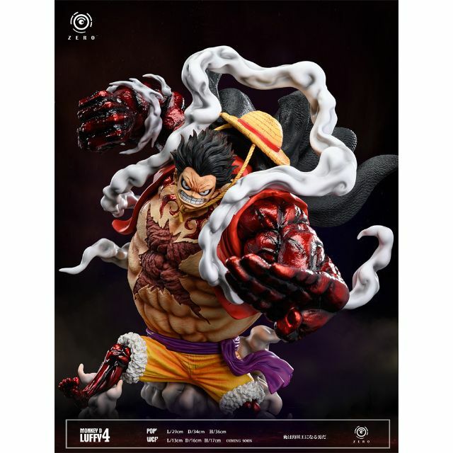 ワンピース ルフィ ギア4 フィギュア ガレージキット 塗装済み完成品の