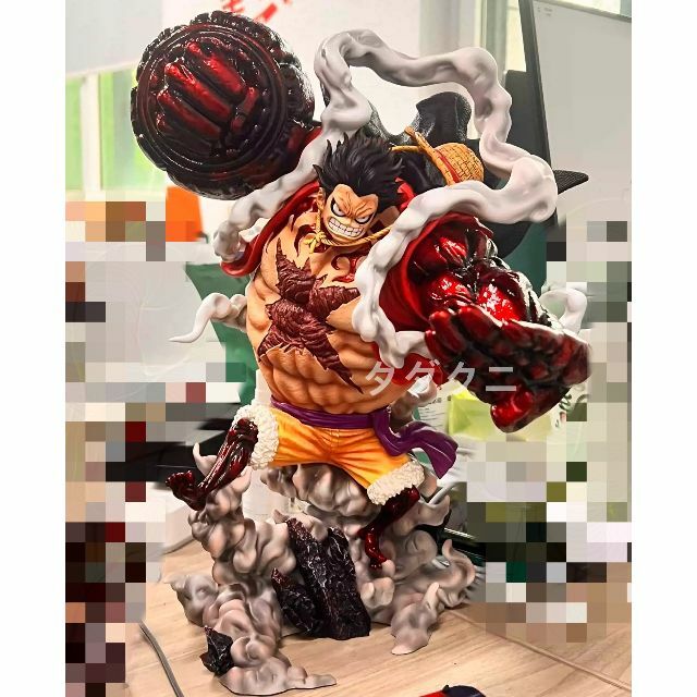 ワンピース ルフィ ギア4 フィギュア ガレージキット 塗装済み完成品の