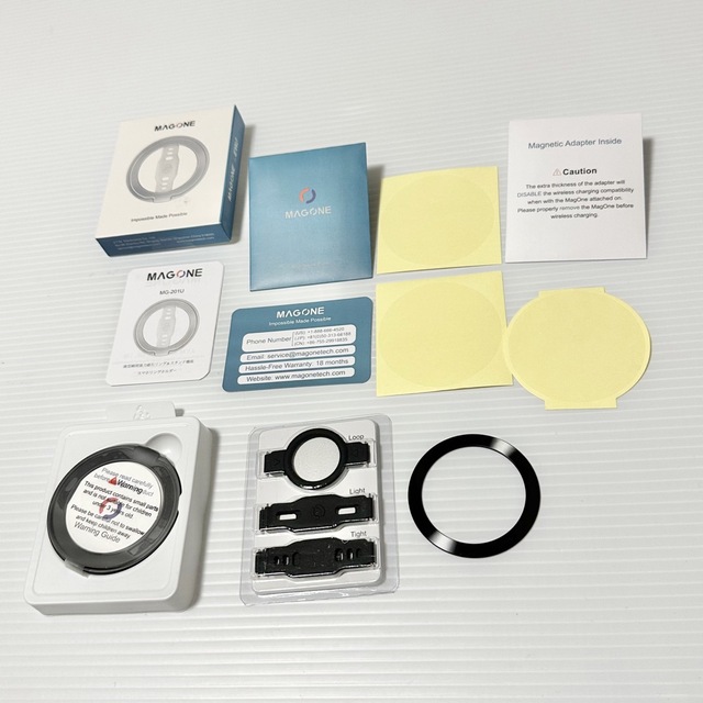 Apple - 未使用品！ EWA ewa エワ リング マグネット MagSafe ブラック