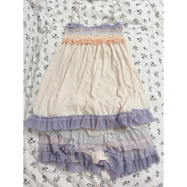 gelato pique - ジェラートピケ チュールキャミソール チュール