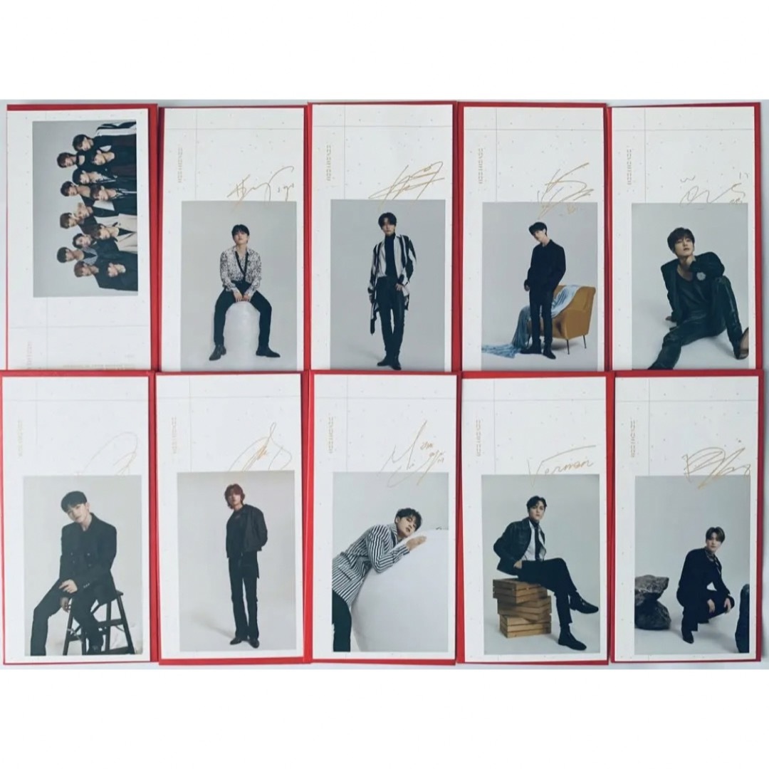 SEVENTEEN - SEVENTEEN 2021 シーグリ 中国版 トレカ ポストカード