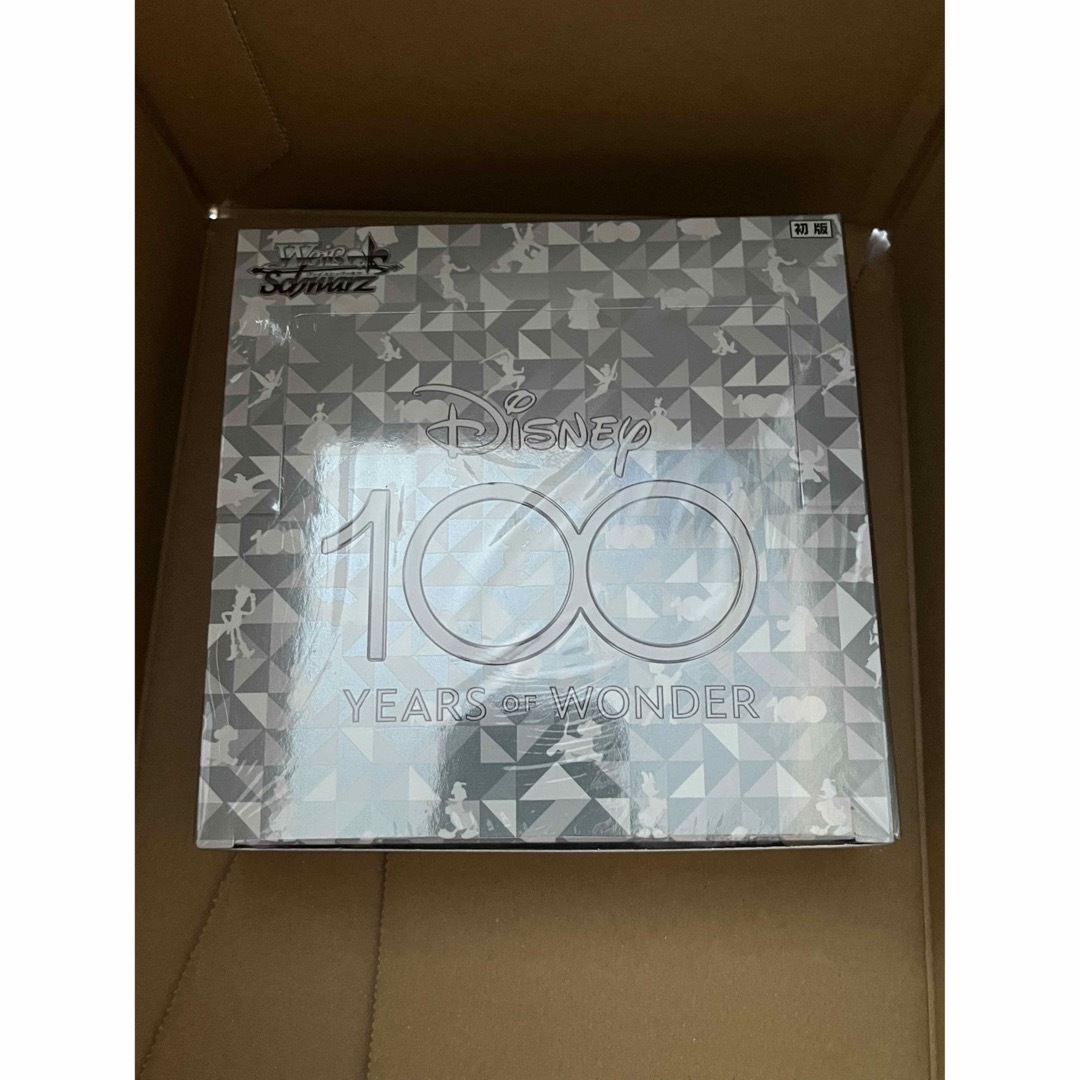 新品未開封シュリンク付きヴァイスシュヴァルツ ディズニー100 6BOX 初版