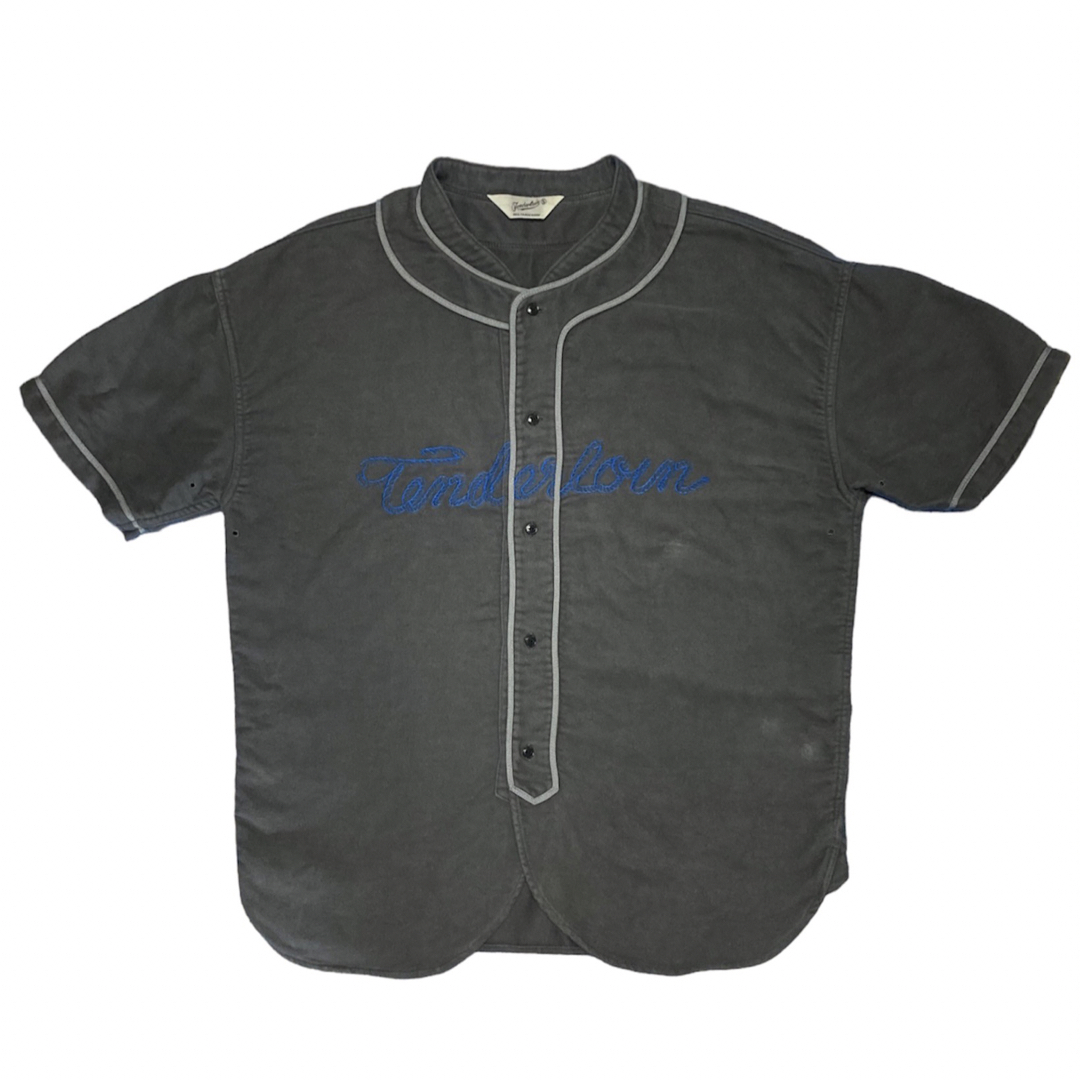 TENDERLOIN - Sサイズ テンダーロイン ベースボール シャツ グレー の