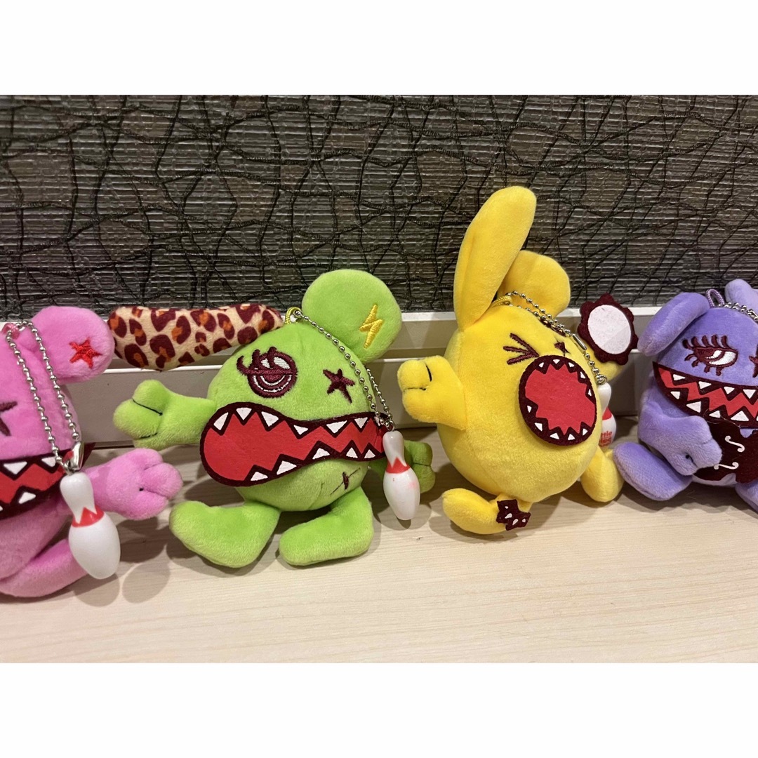 リトルグリーモンスターとラウンドワン コラボ限定商品マスコット 6個