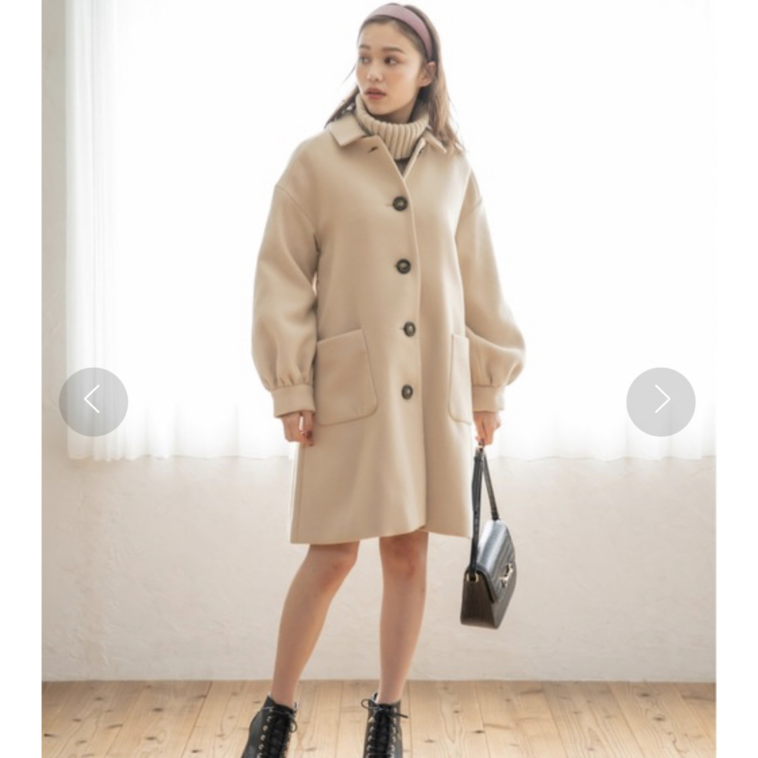 heather - ヘザー ベージュコートの通販 by rico's shop｜ヘザーならラクマ