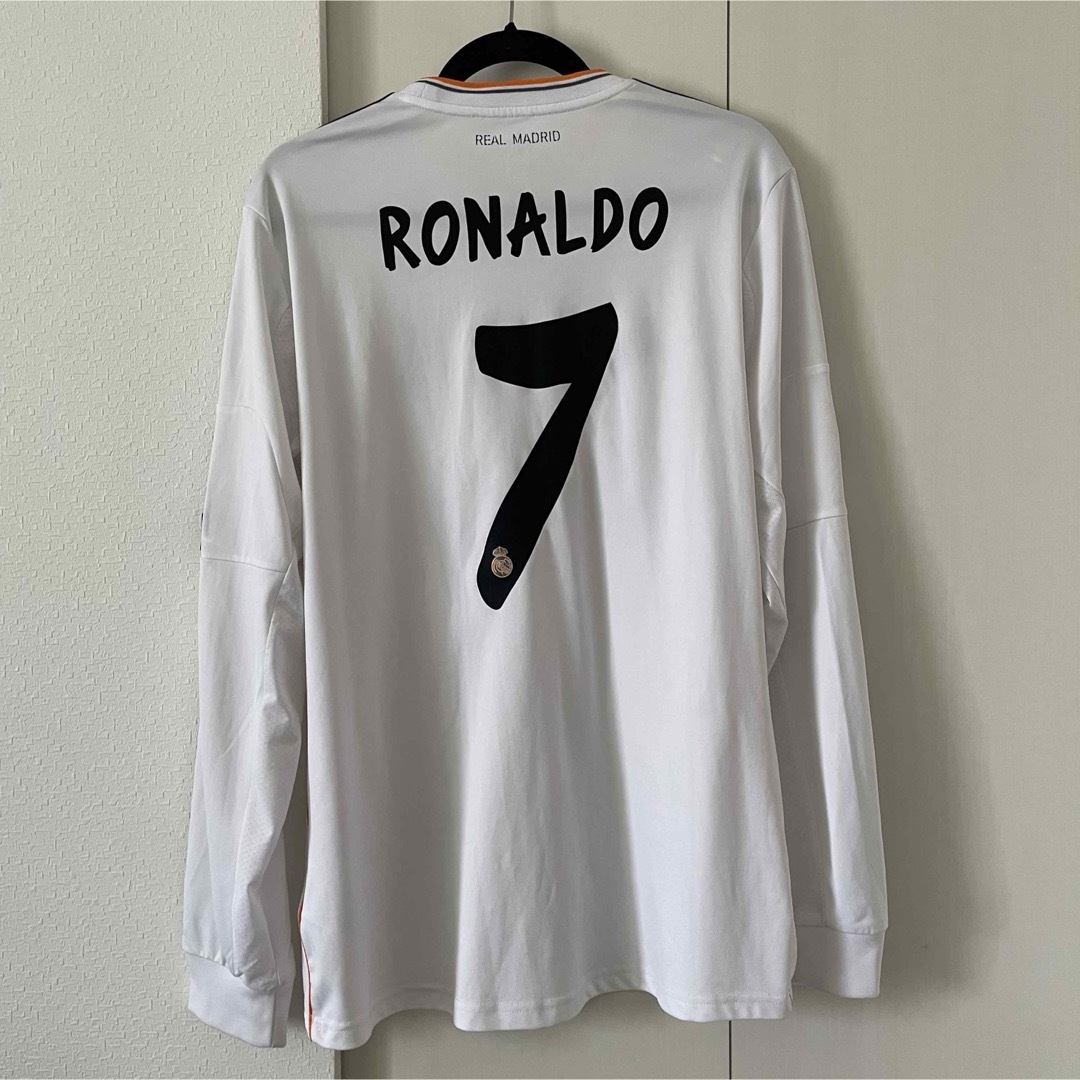 adidas - レアルマドリード 13-14 1st 長袖 フルパッチ