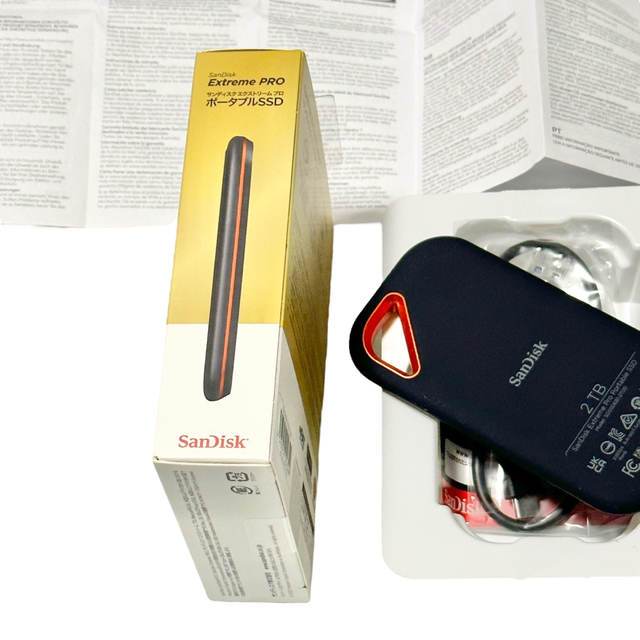 SanDisk - 未使用品！ SanDisk サンディスク EXTREMEPRO ポータブルSSD